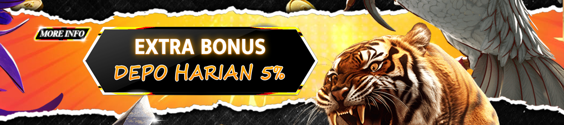 BONUS DEPOSIT HARIAN 5% 