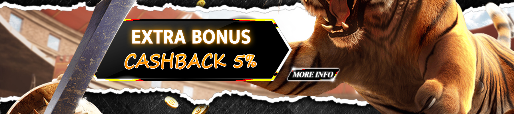 BONUS CASHBACK - SPORTSBOOK BENTUK4D 5%