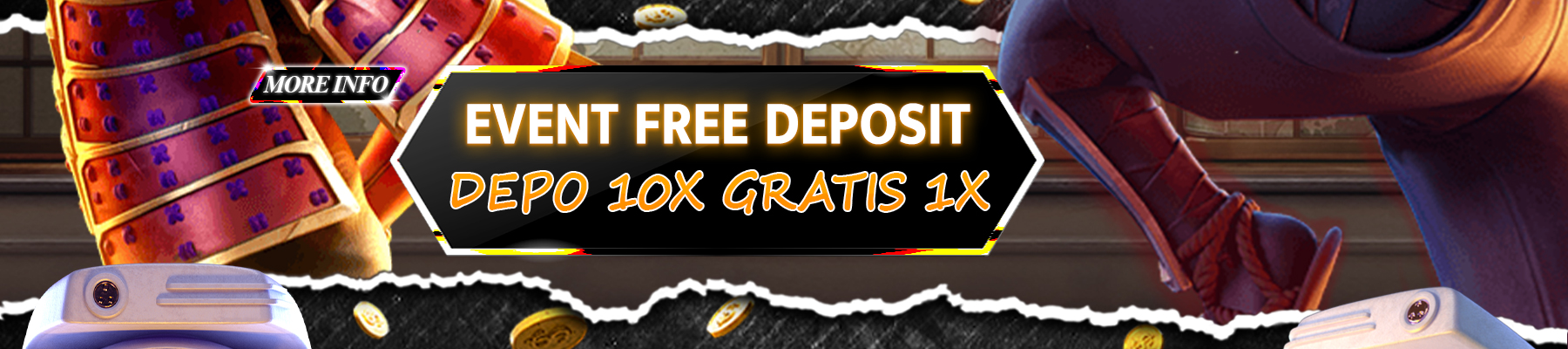 KLAIM BONUS GRATIS DEPOSIT 1X SETELAH DEPOSIT 10X