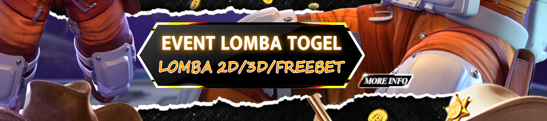 EVENT LOMBA TOGEL 2D/3D & FREEBET 3D