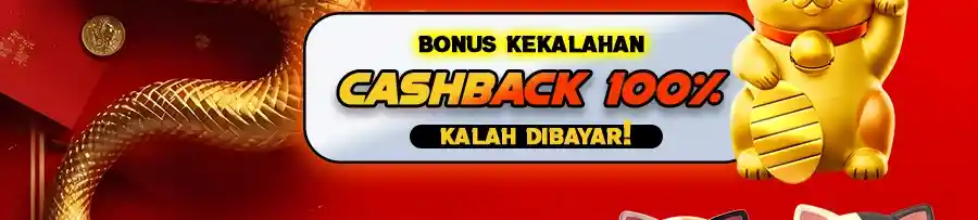 KLAIM BONUS KEKALAHAN 100% BENTUK4D