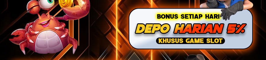 BONUS DEPO HARIAN 5%